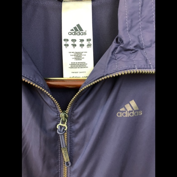 Adidas Adilibria Track Jacket (Purple) Sz: X-Small - Picture 3 of 8